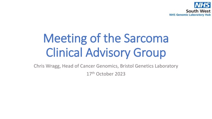 meeting of the sarcoma meeting of the sarcoma