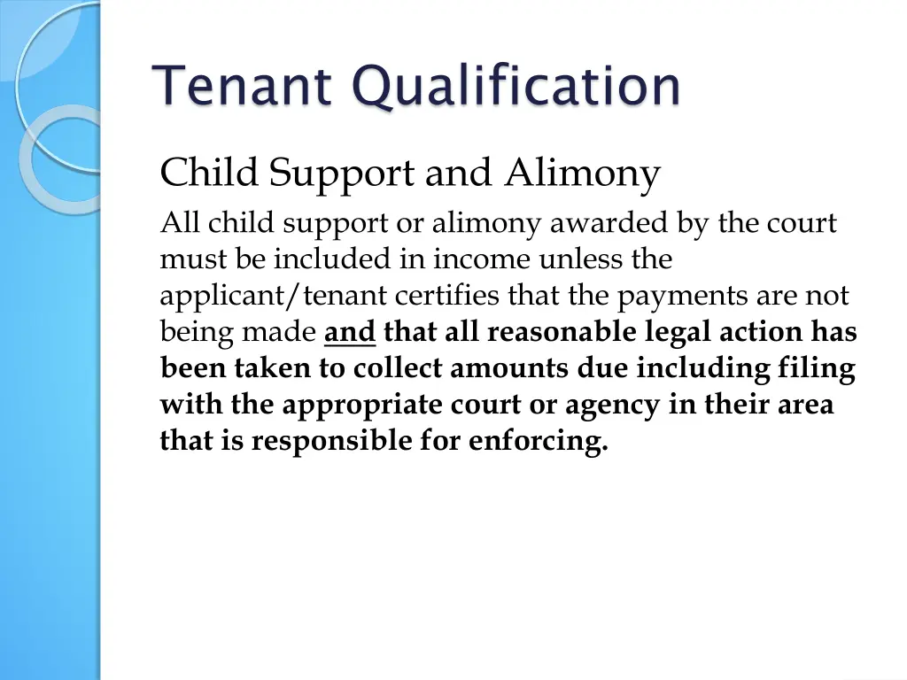tenant qualification 1