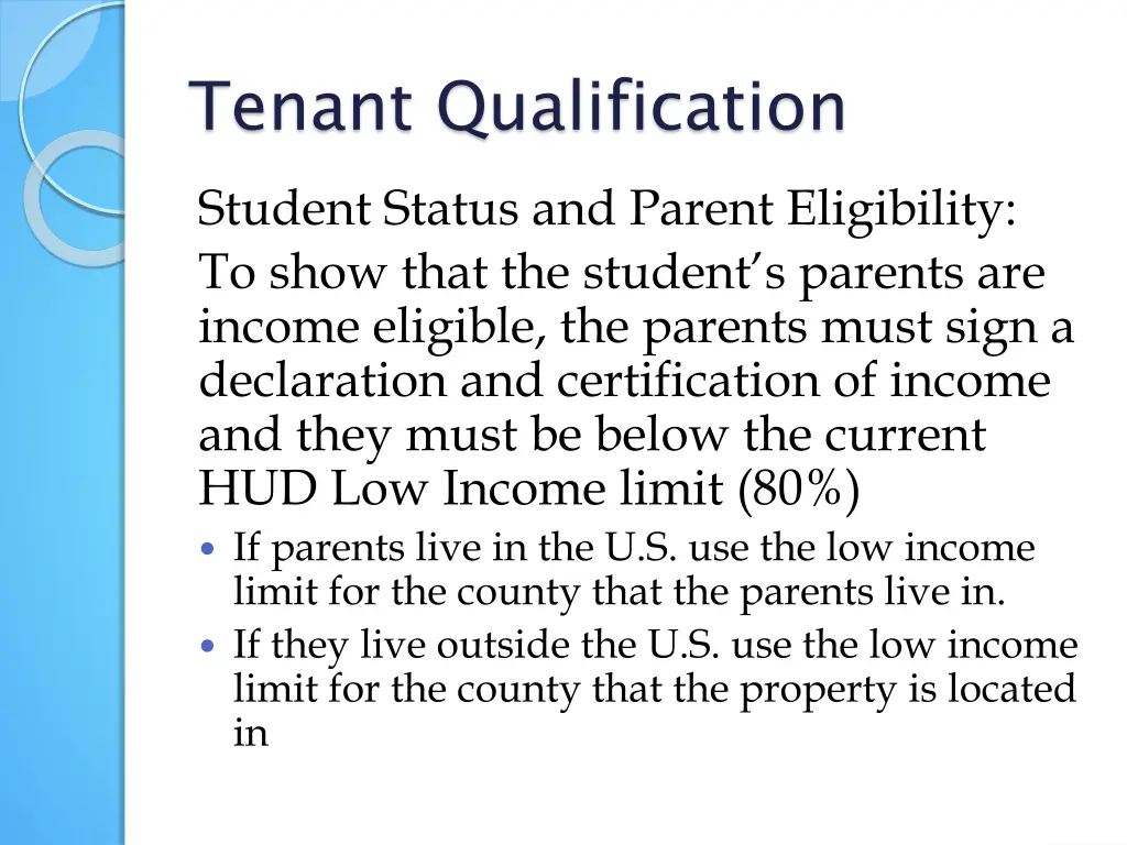 tenant qualification 7