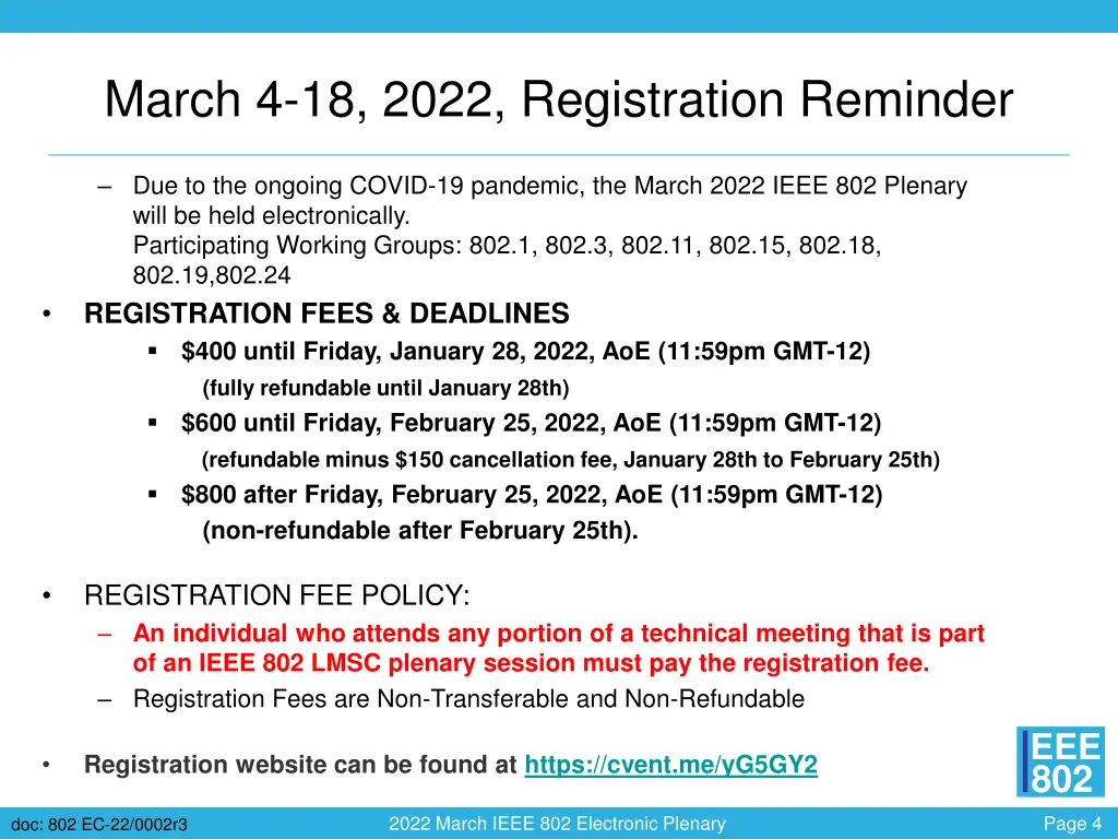 march 4 18 2022 registration reminder