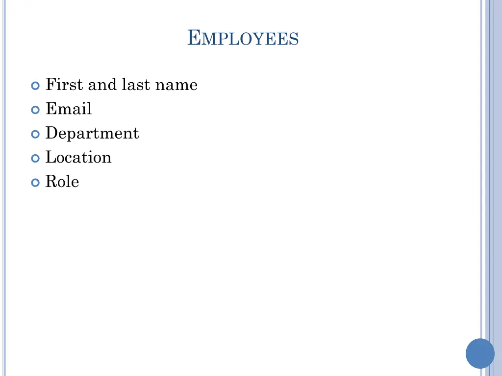e mployees