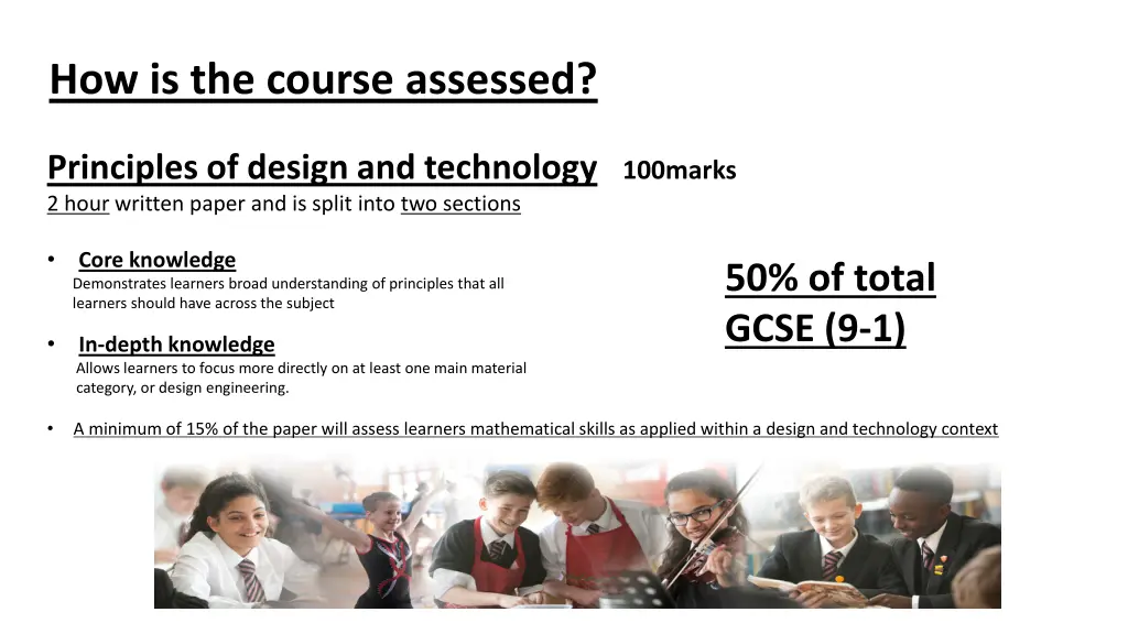 how is the course assessed