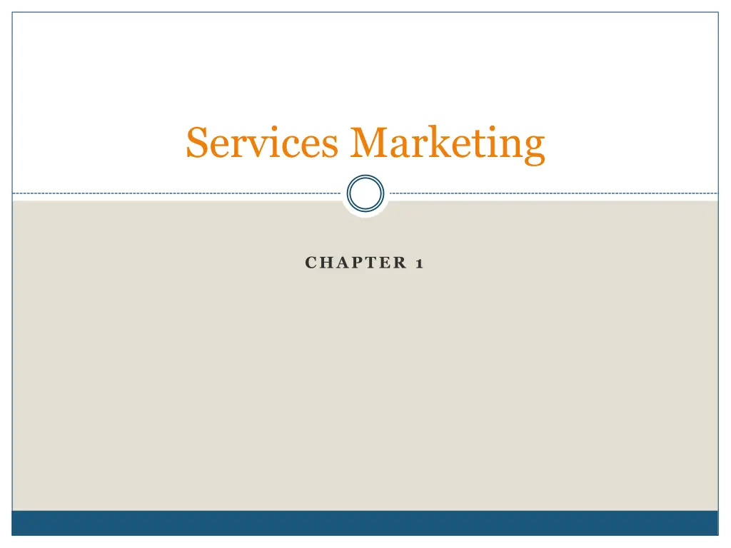 services marketing