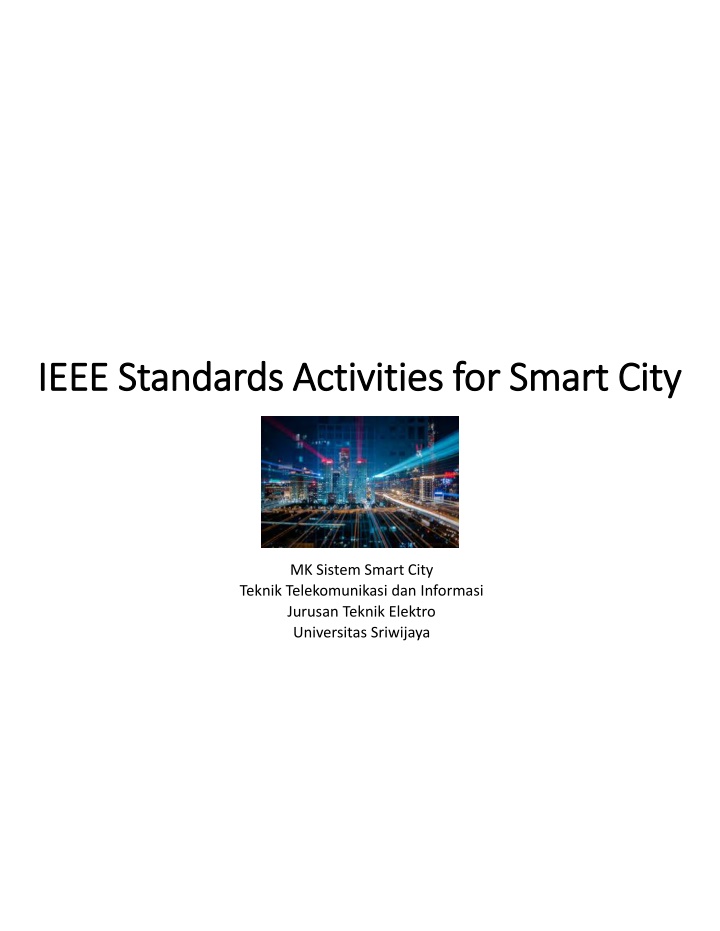 ieee standards activities for smart city ieee
