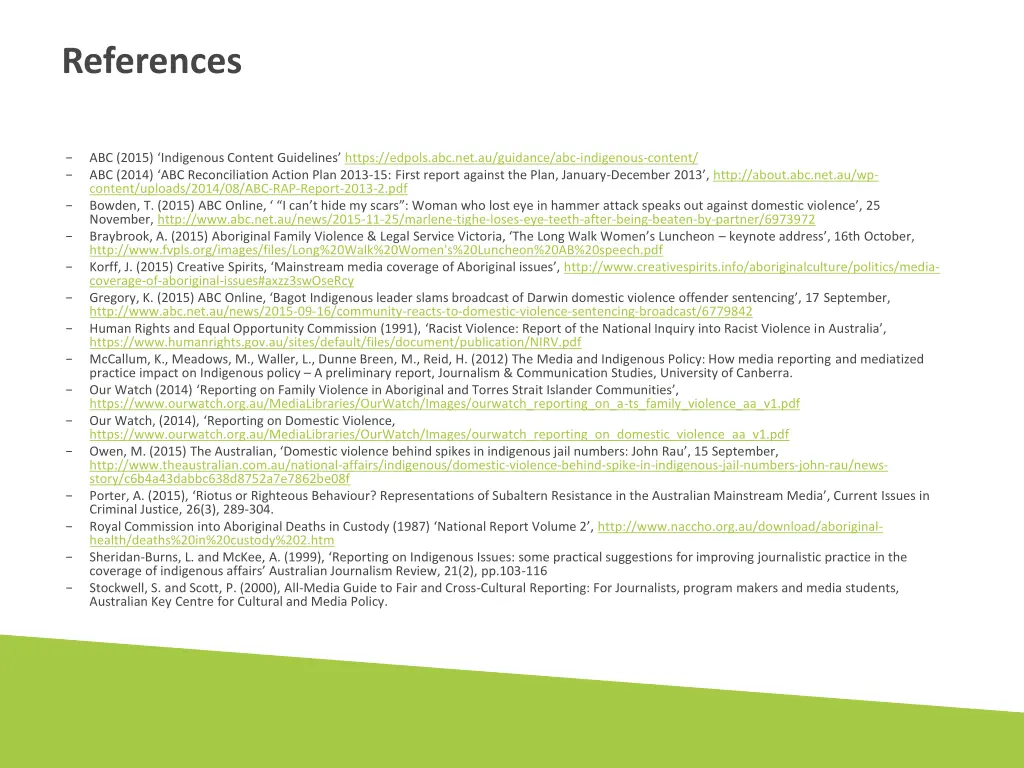 references