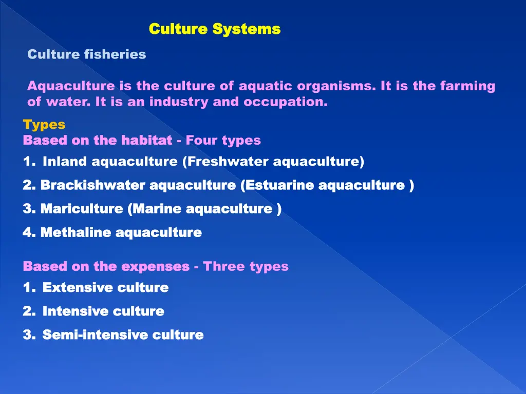 culture systems culture systems