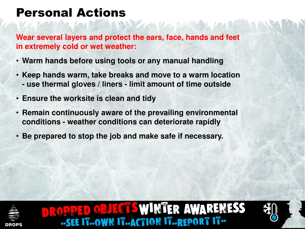 personal actions
