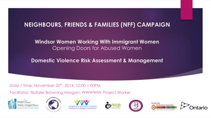 neighbours friends families nff campaign