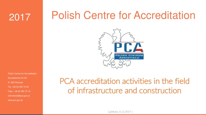 polish centre for accreditation