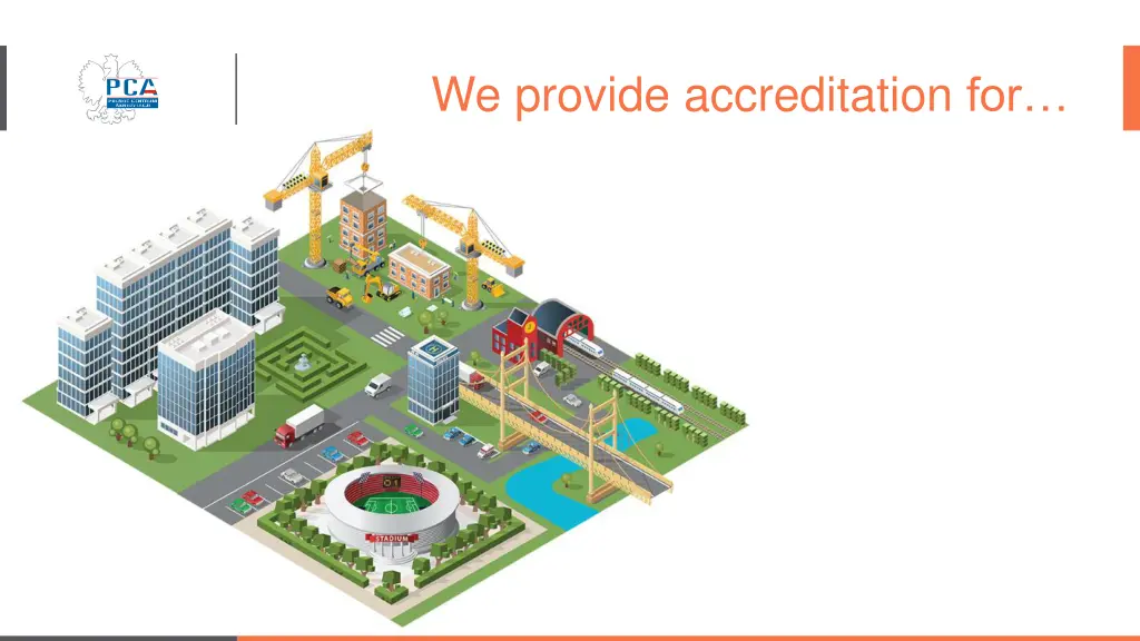 we provide accreditation for