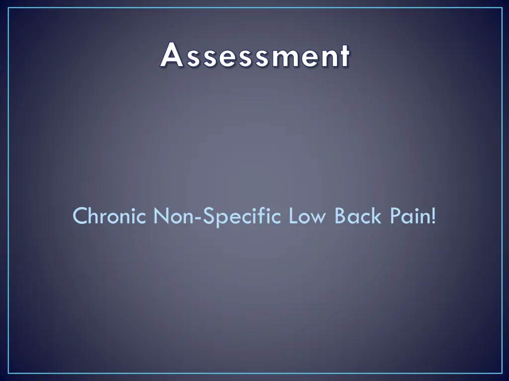 assessment 1