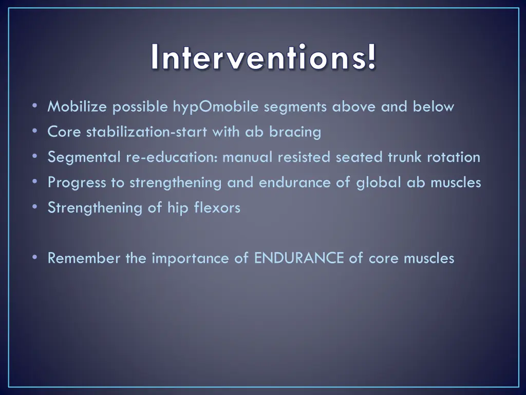 interventions 2