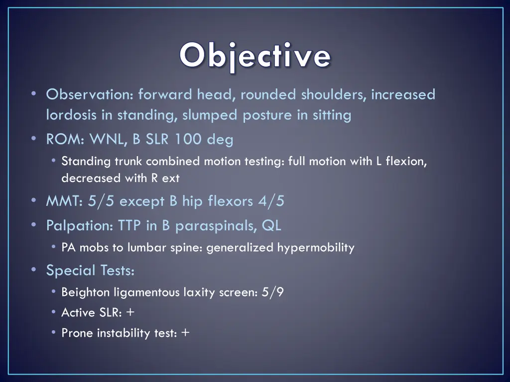 objective 4
