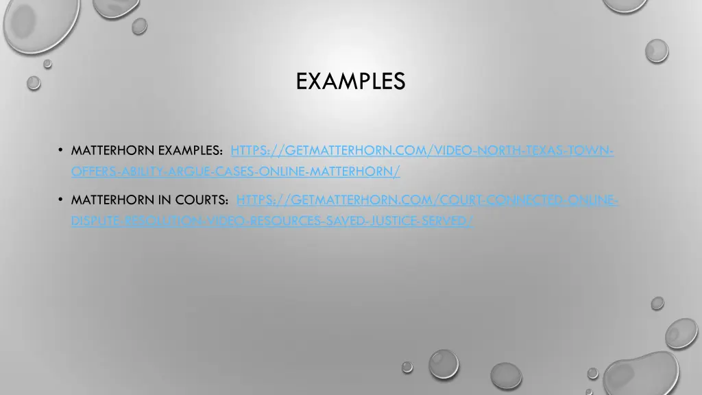 examples