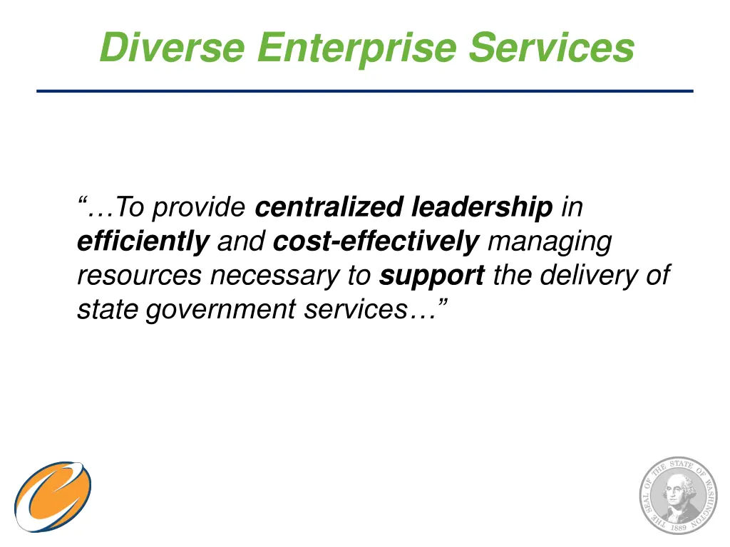 diverse enterprise services