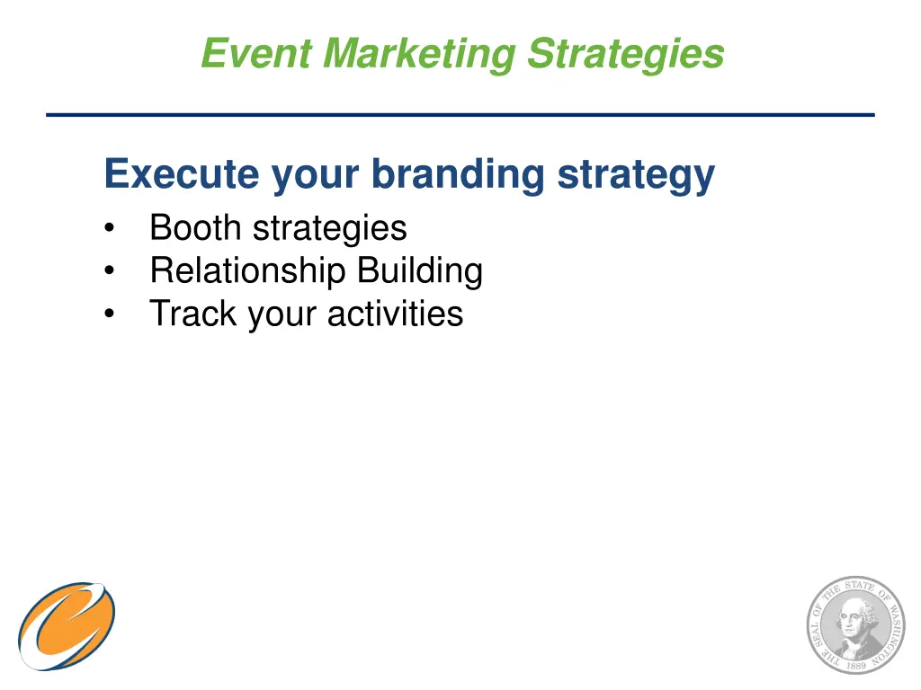 event marketing strategies