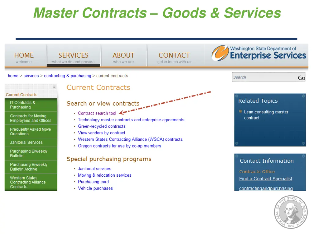 master contracts goods services 1