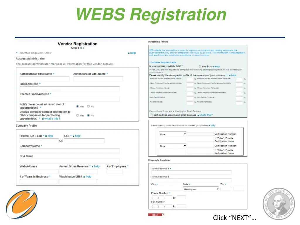 webs registration 3