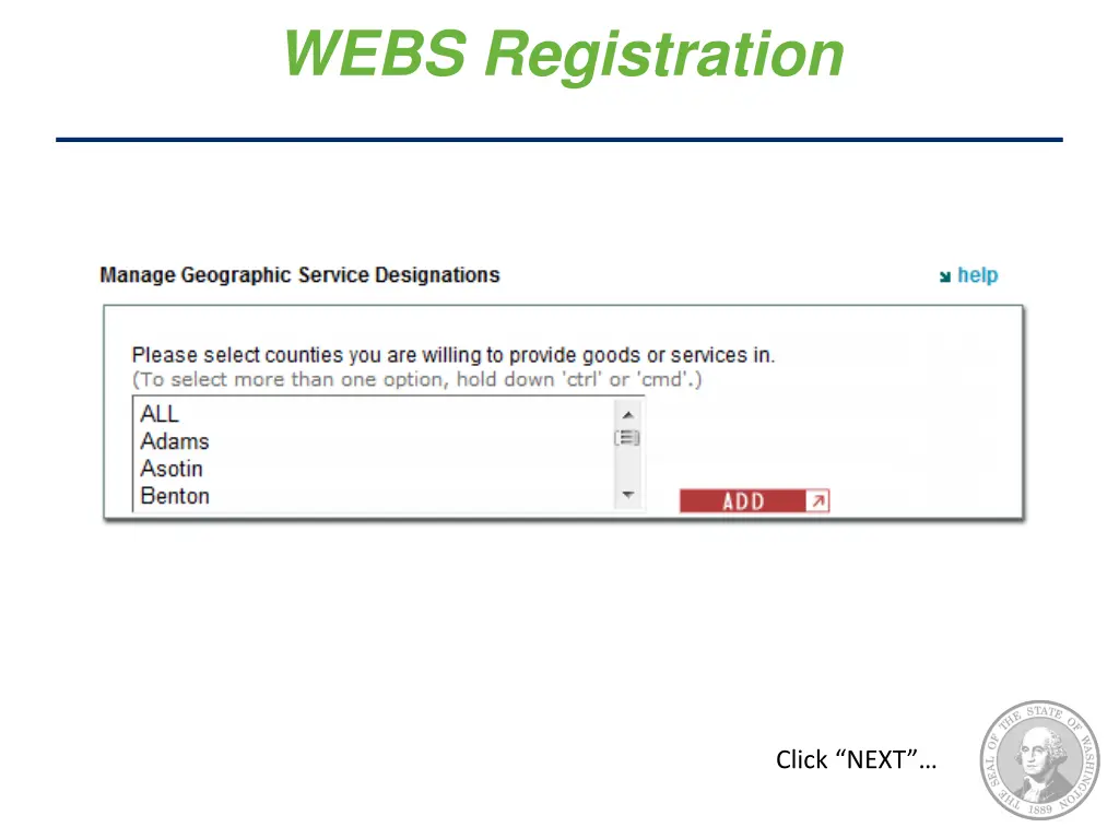 webs registration 5
