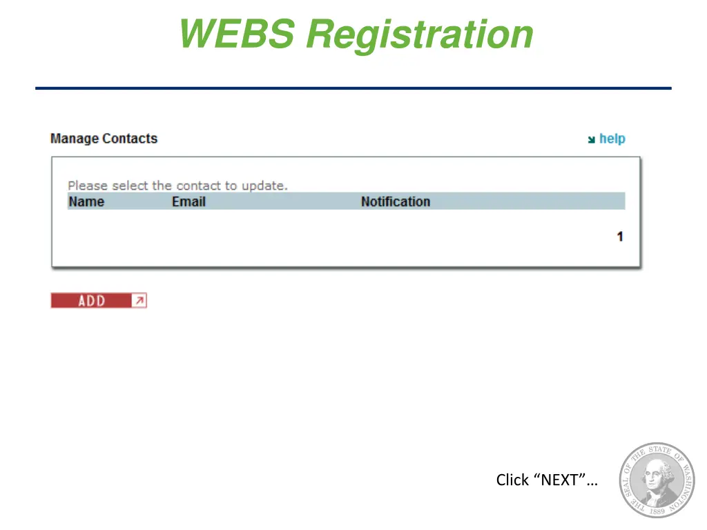 webs registration 6