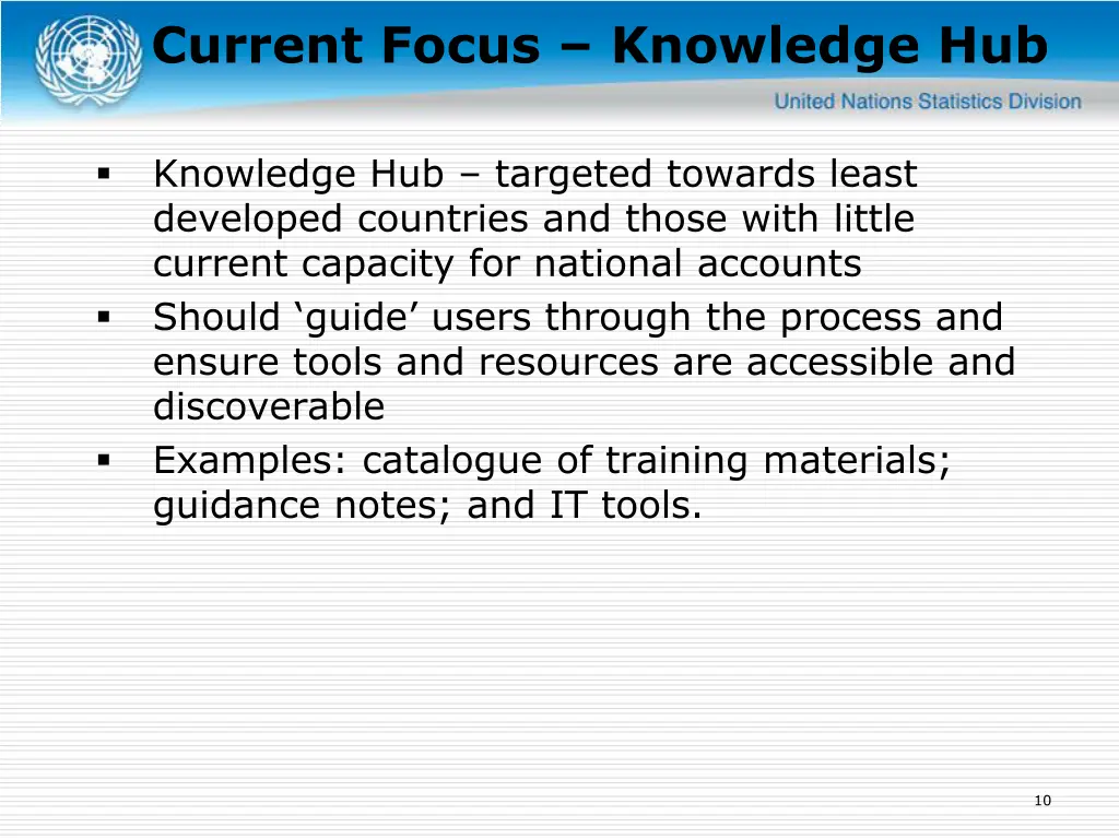 current focus knowledge hub