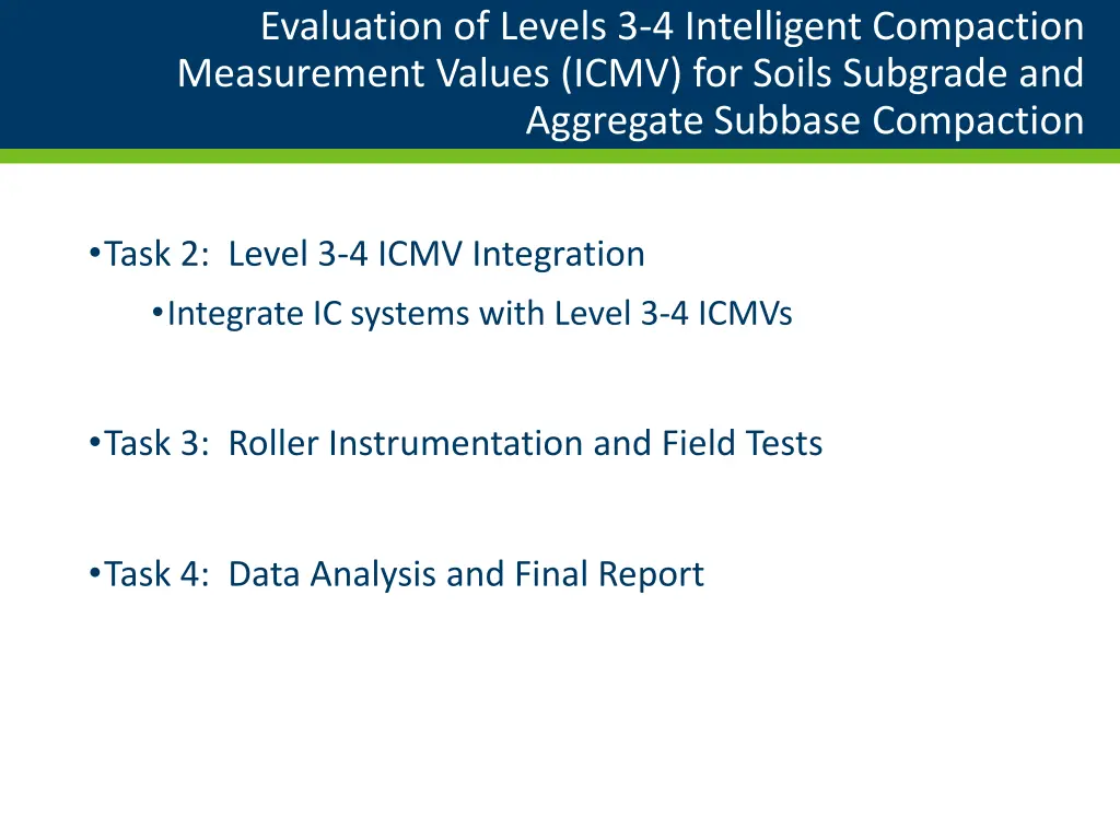 evaluation of levels 3 4 intelligent compaction 1