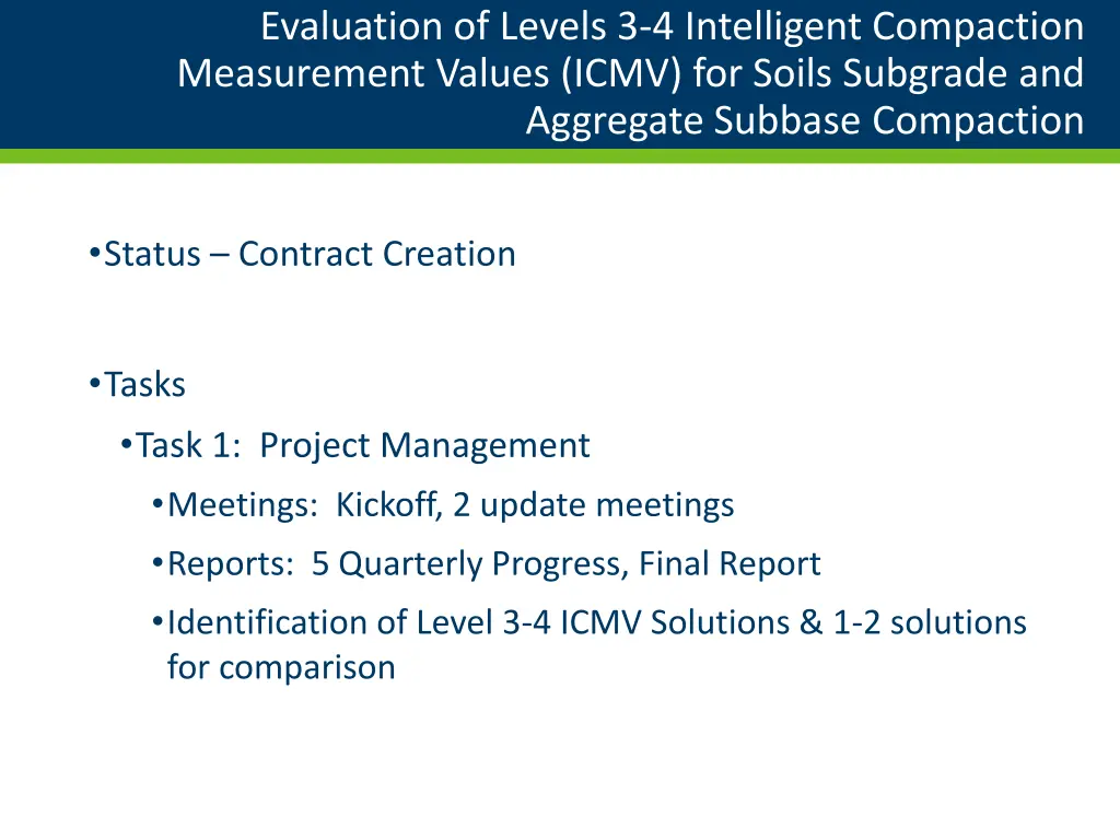 evaluation of levels 3 4 intelligent compaction