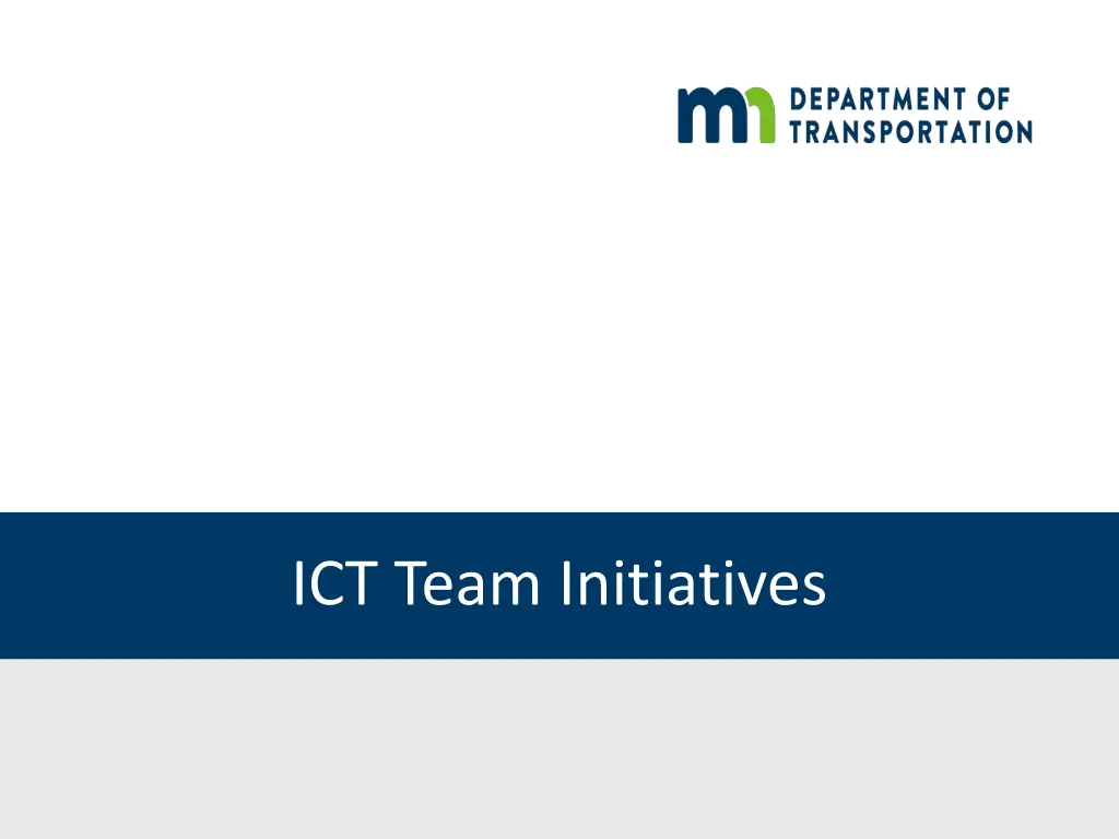 ict team initiatives