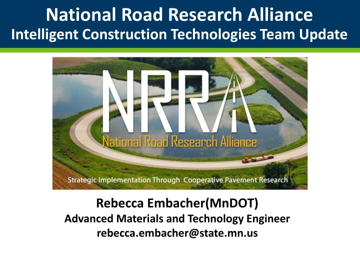 national road research alliance intelligent