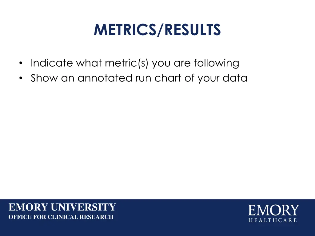 metrics results
