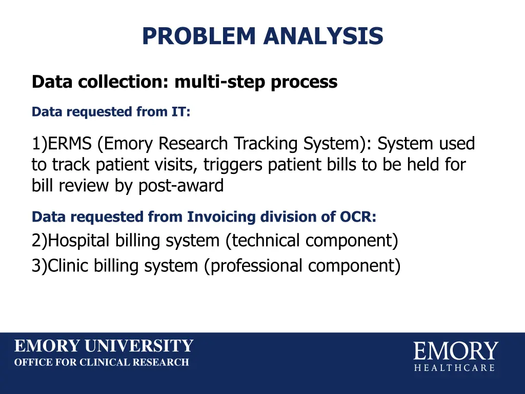 problem analysis 1
