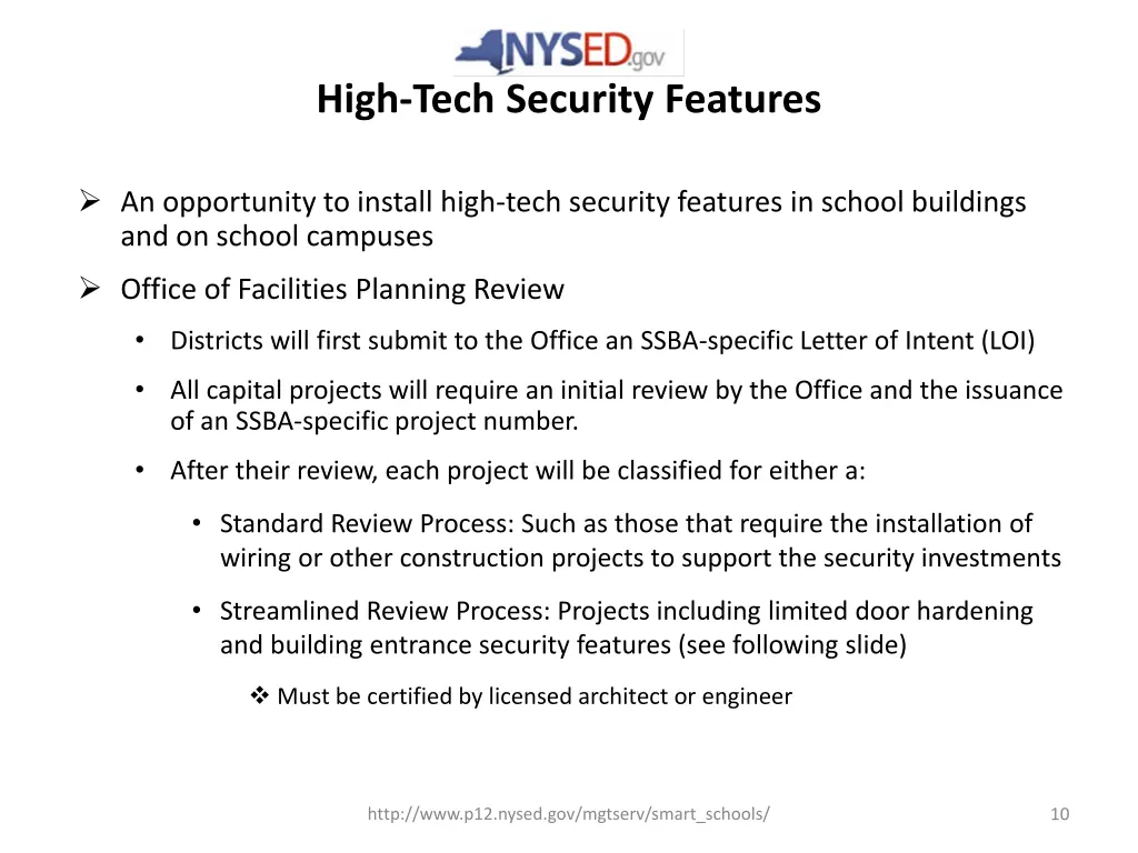 high tech security features
