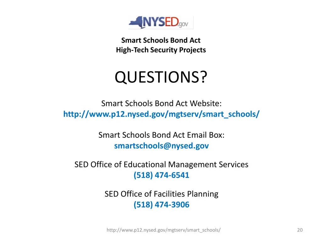 smart schools bond act high tech security projects