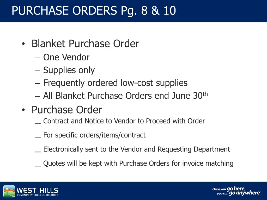 purchase orders pg 8 10