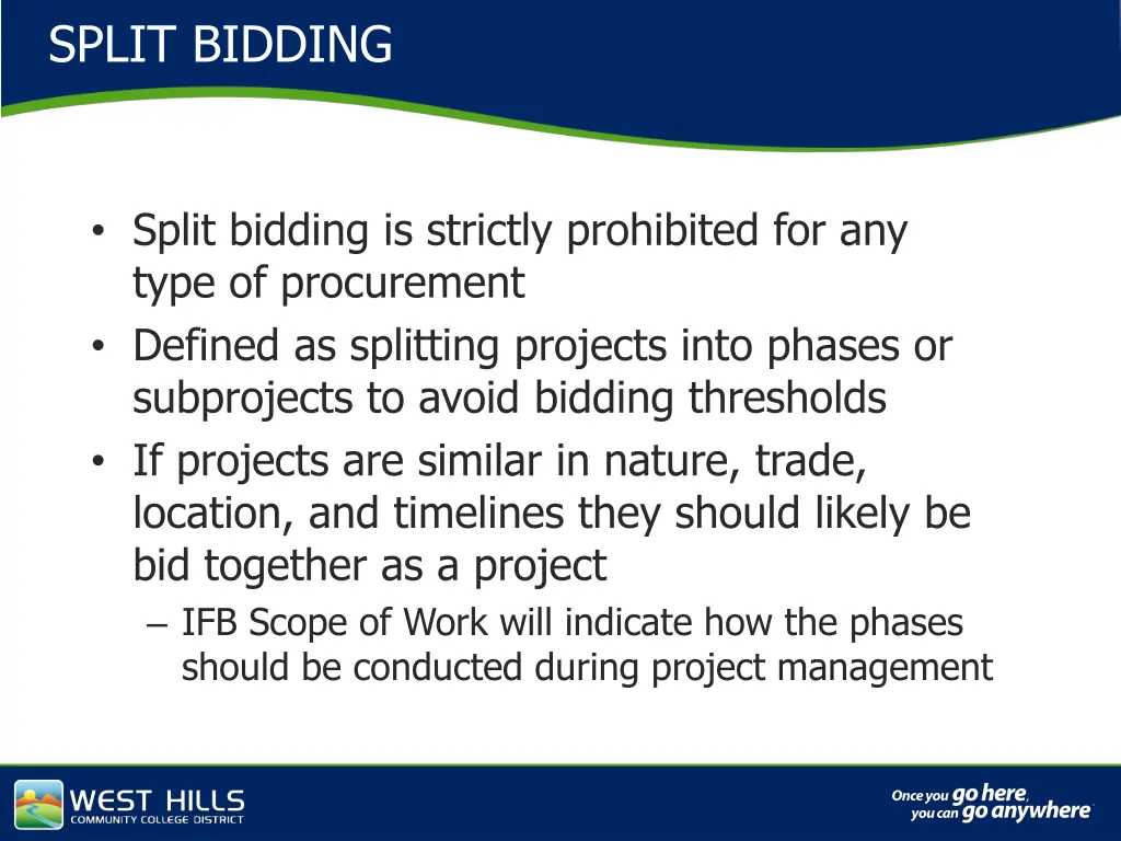 split bidding
