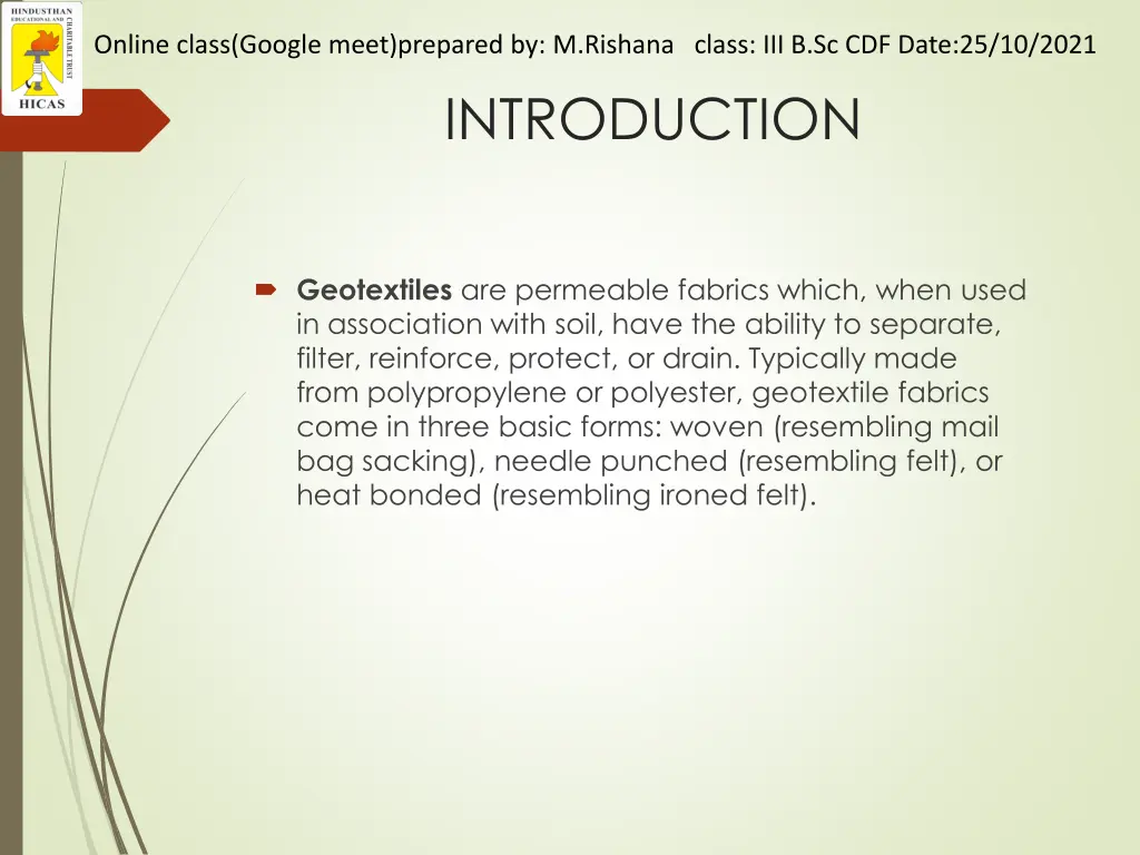 online class google meet prepared by m rishana 1
