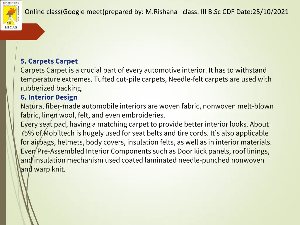 online class google meet prepared by m rishana 26