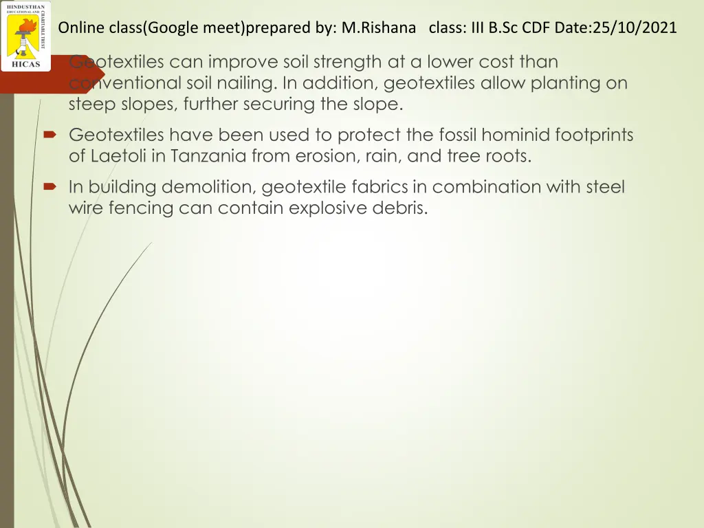 online class google meet prepared by m rishana 7