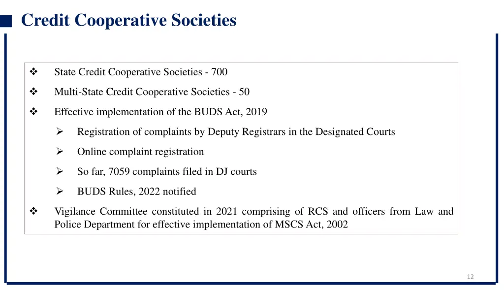 credit cooperative societies