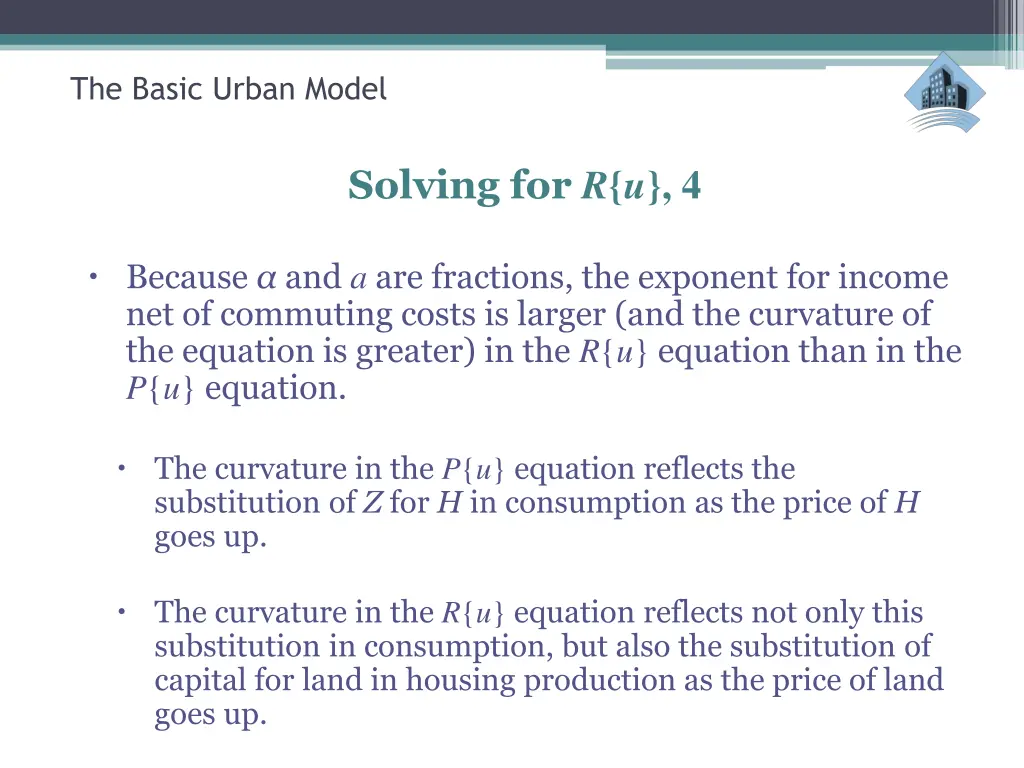 the basic urban model 26