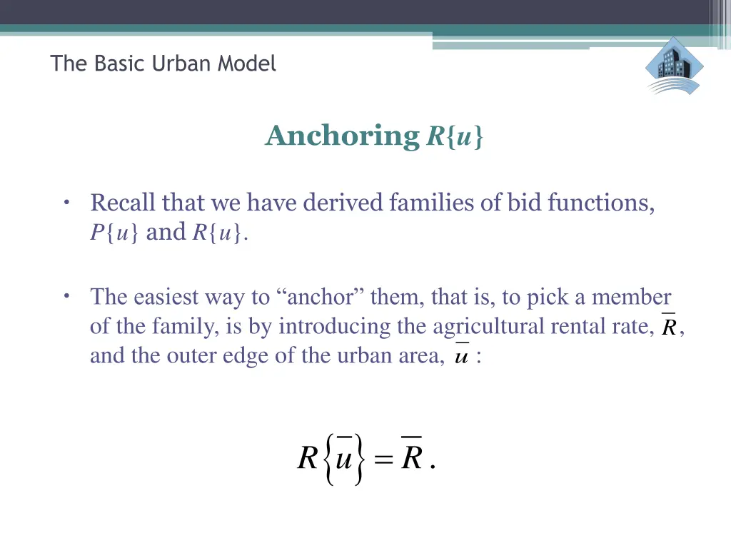 the basic urban model 28