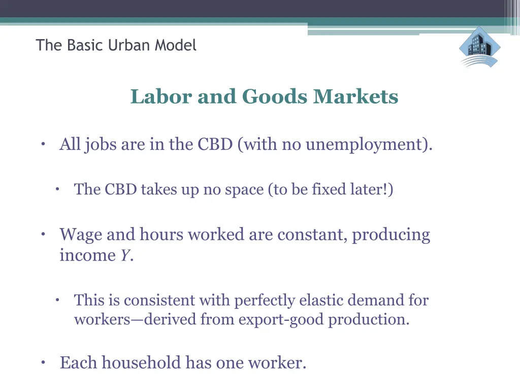 the basic urban model 38