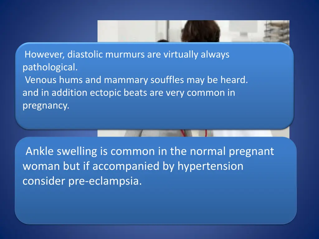 however diastolic murmurs are virtually always