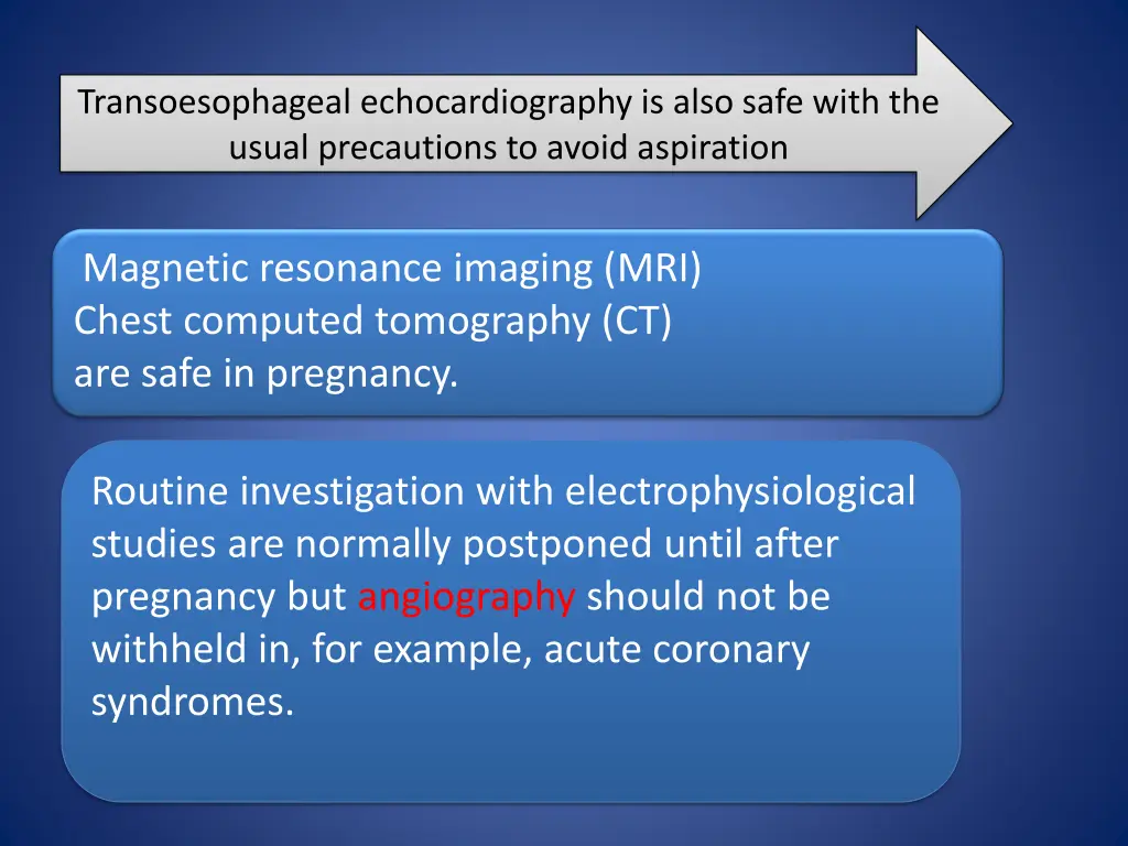 transoesophageal echocardiography is also safe