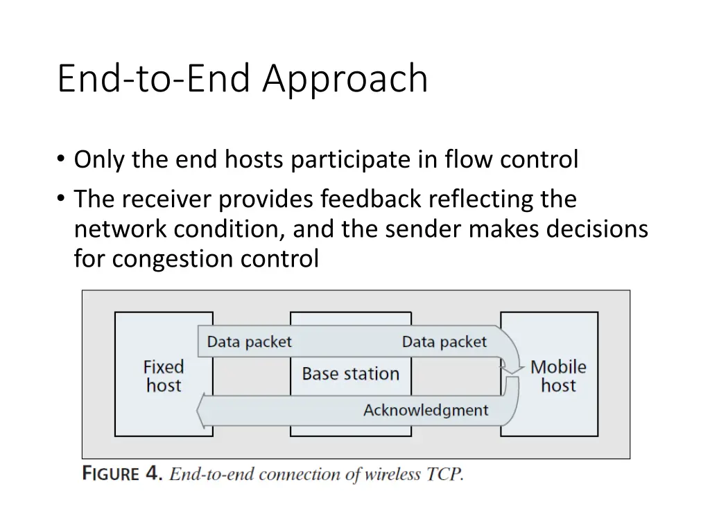 end to end approach
