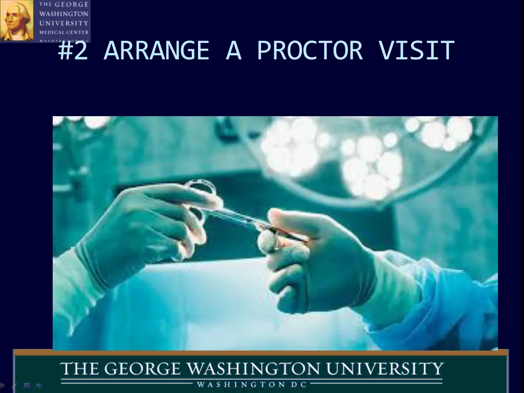 2 arrange a proctor visit