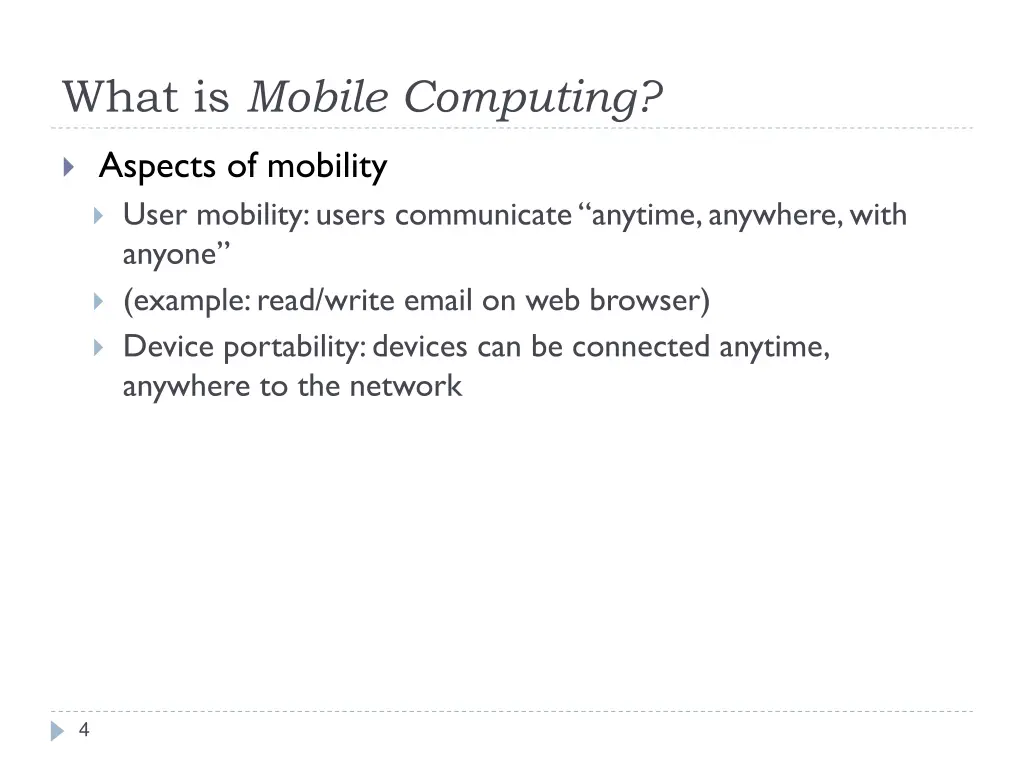 what is mobile computing