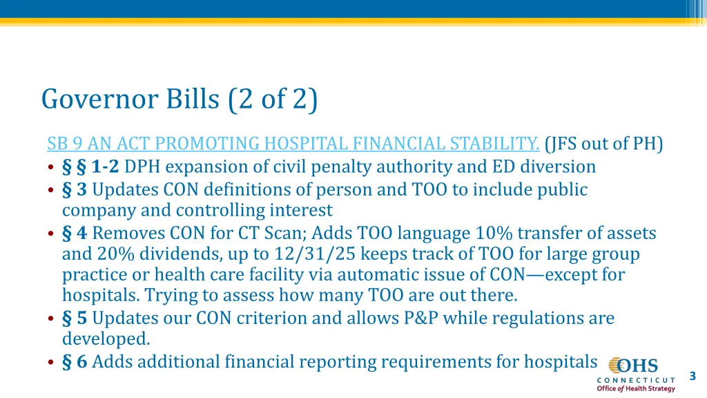 governor bills 2 of 2