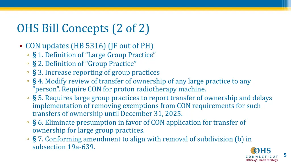 ohs bill concepts 2 of 2