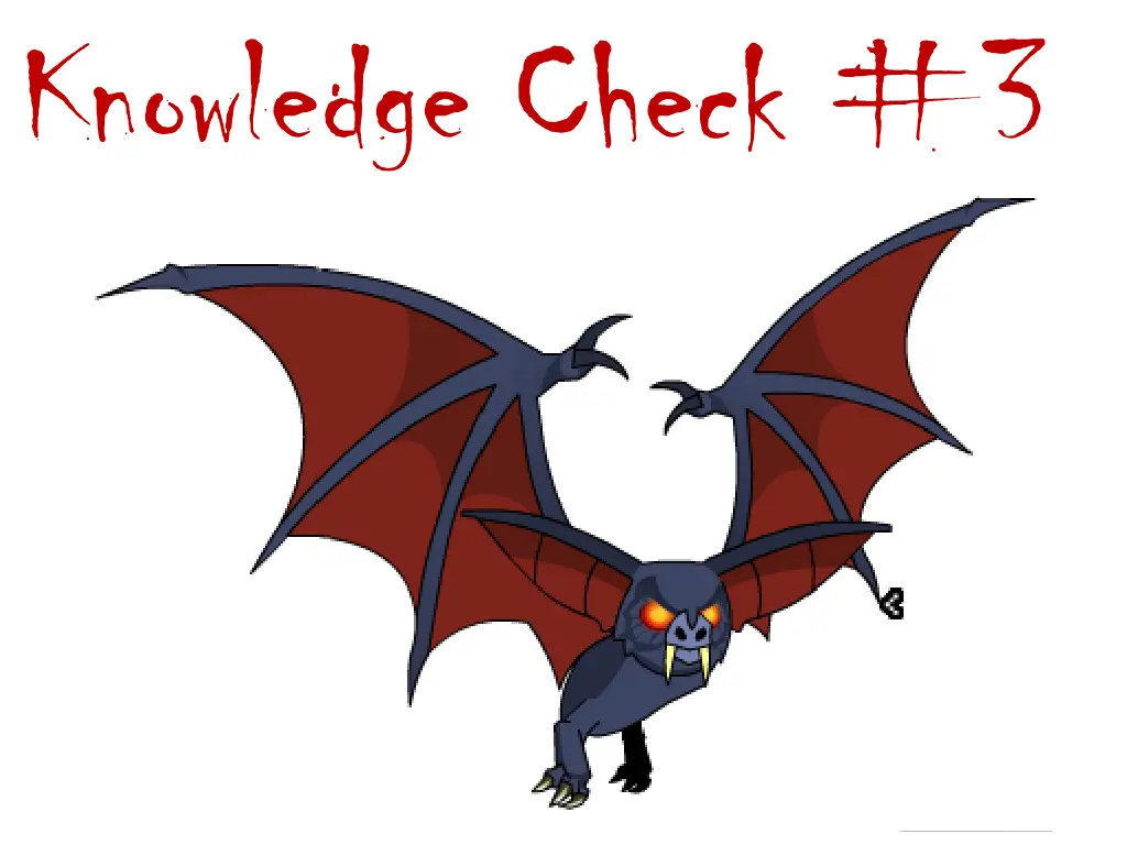knowledge check 3